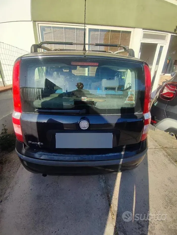 Usata Fiat Panda 75 CV (55 kW) 2011 Nero Utilitaria