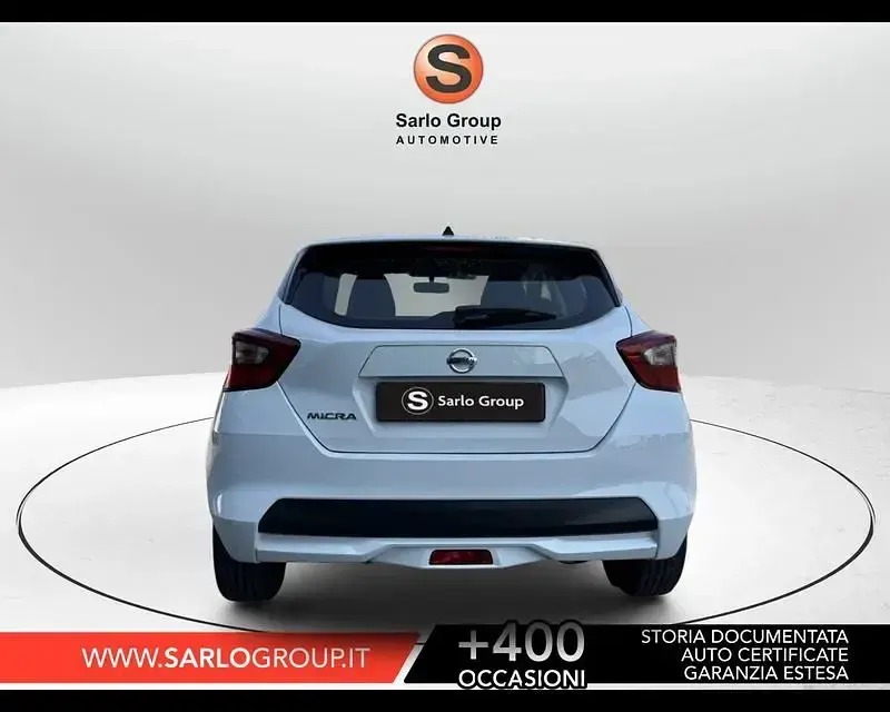 Usata Nissan Micra Acenta 92 CV (67 kW) 2022 Bianco Utilitaria