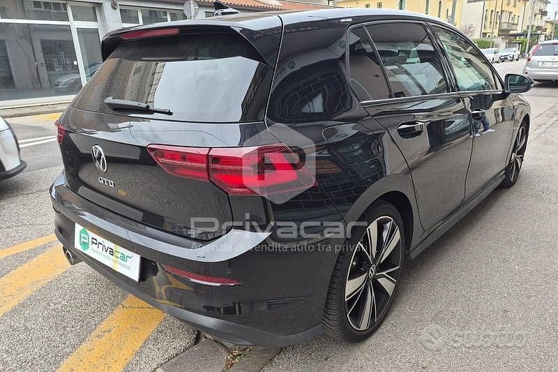 Usata VW Golf VII GTD 200 CV (147 kW) 2021 Nero Utilitaria