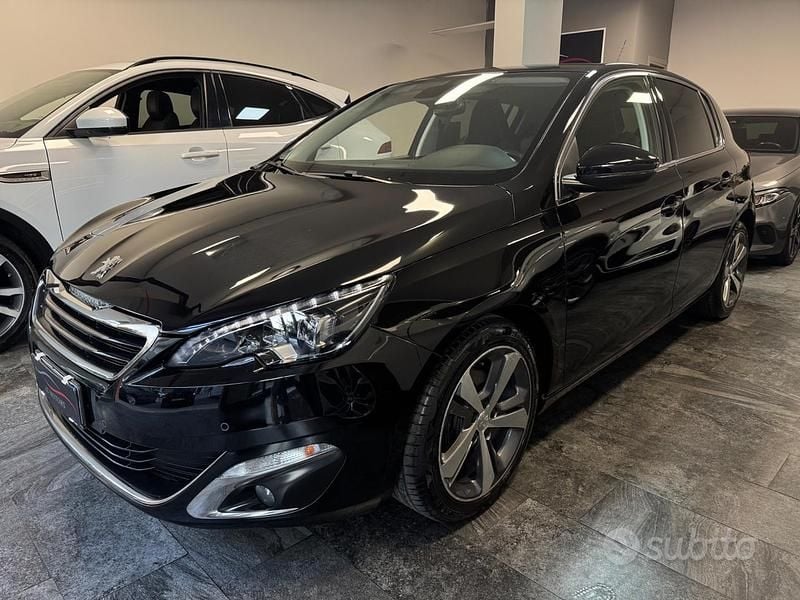Usata Peugeot 308 Allure 120 CV (88 kW) 2016 Nero Berlina