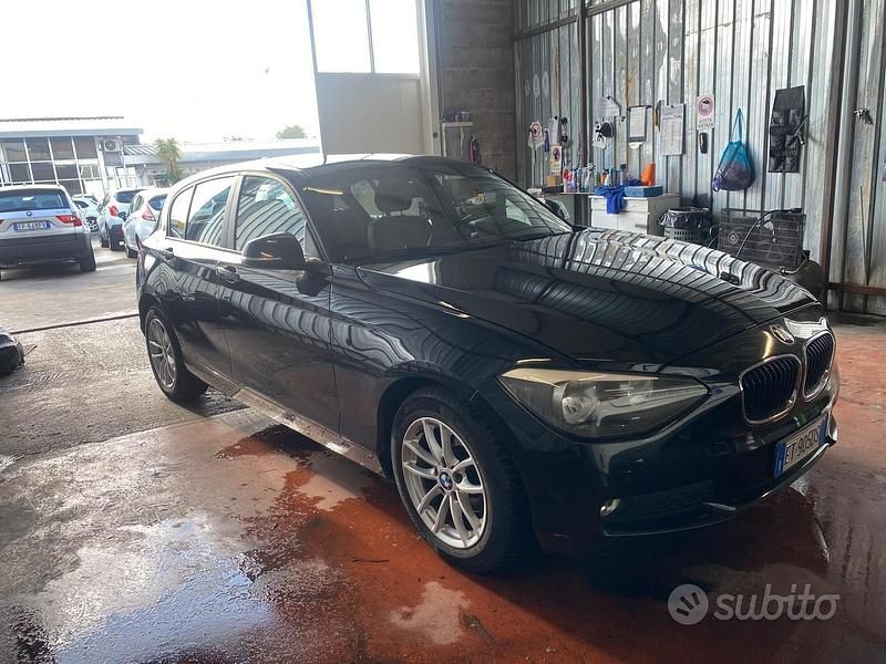Usata BMW 116 116 CV (85 kW) 2014 Nero Utilitaria