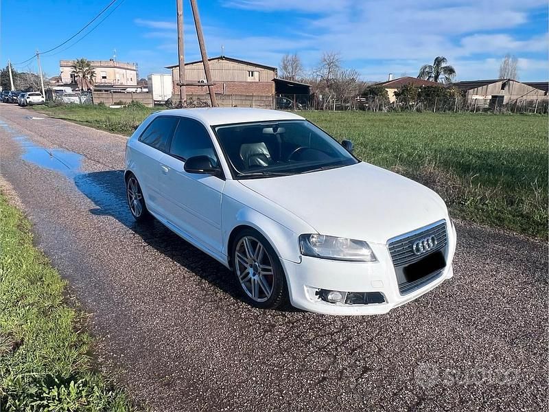 Usata Audi A3 140 CV (102 kW) 2010 Bianco Utilitaria