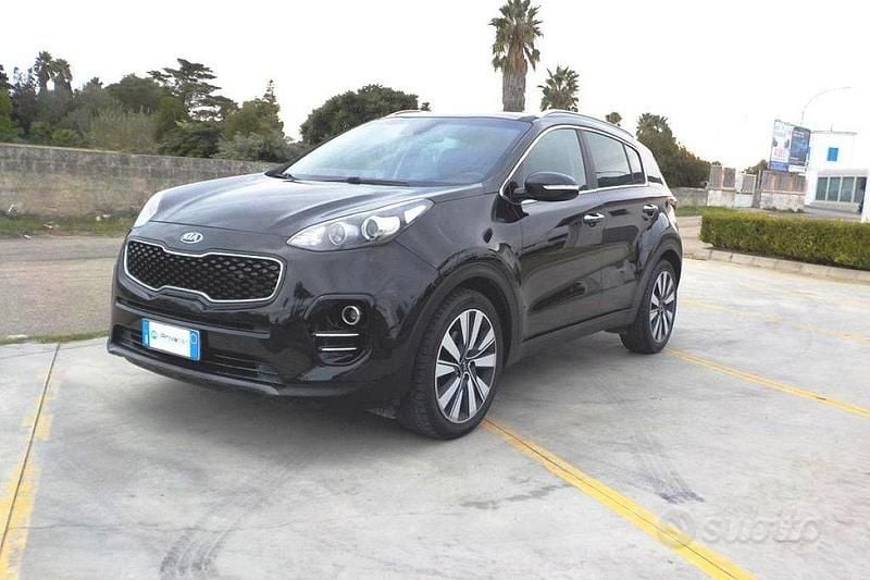 Usata Kia Sportage Style 141 CV (103 kW) 2018 Nero SUV