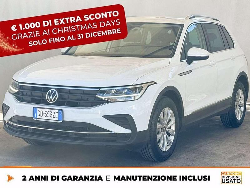 Bianco Usata 2021 VW Tiguan Life SUV | 22.120 € (Super prezzo) - Immagine 1/3