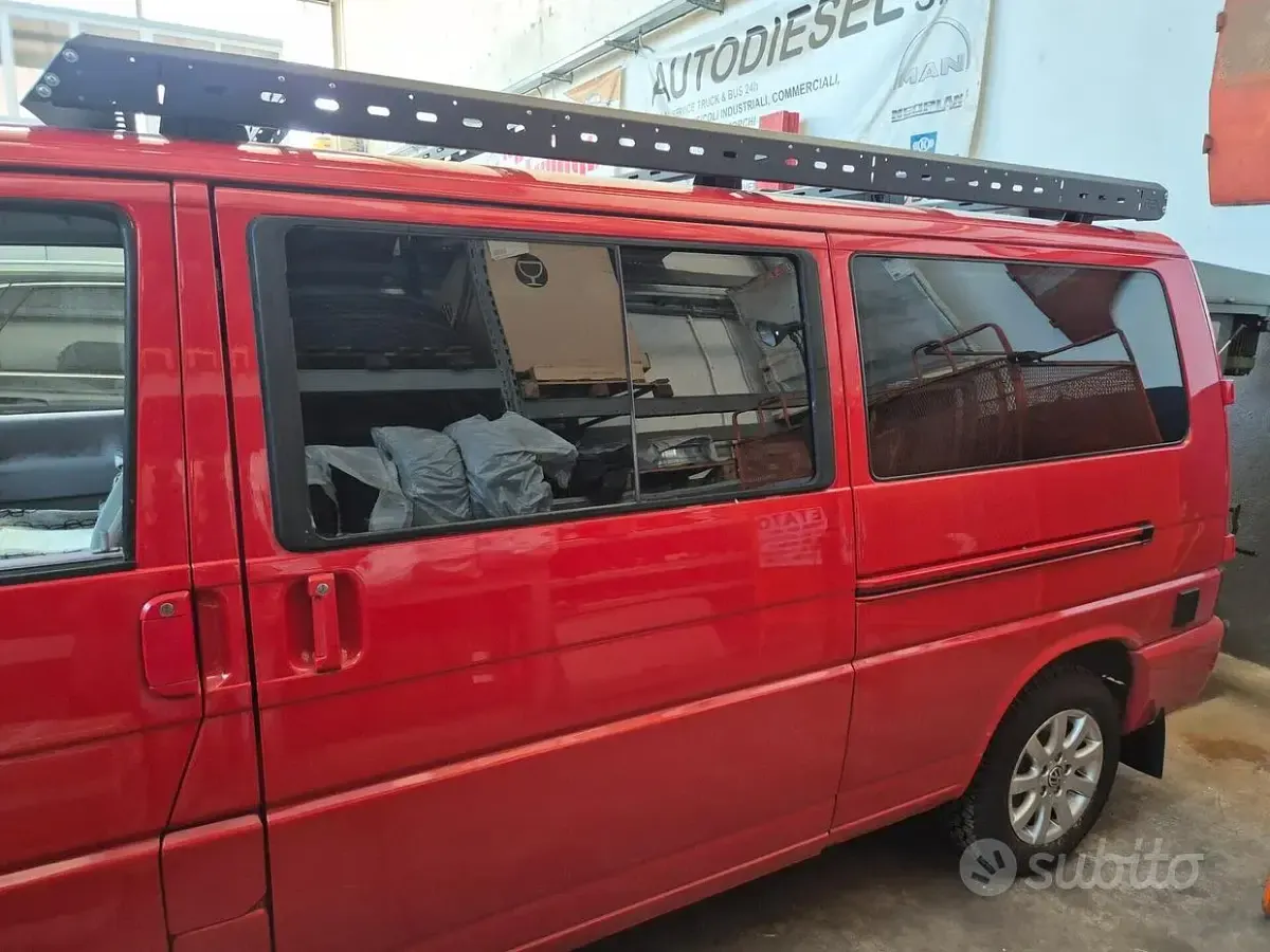 Usata VW T4 102 CV (75 kW) 1998 Rosso Furgone