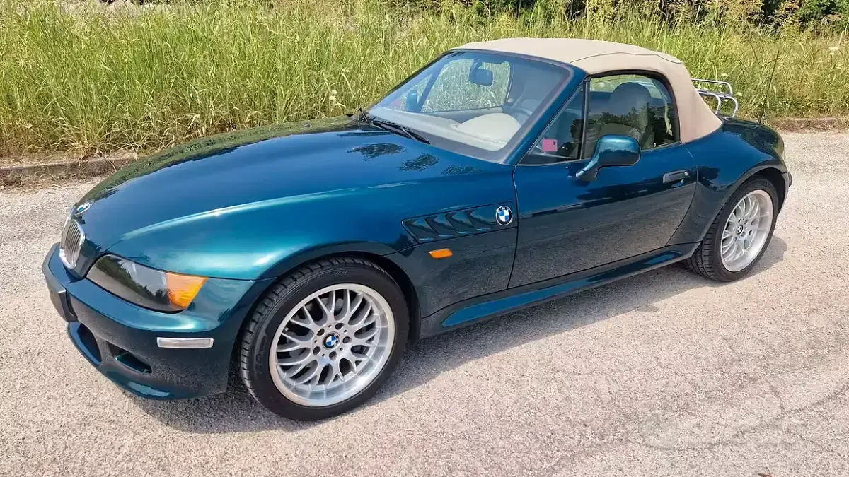 Usata BMW Z3 193 CV (141 kW) 1998 Verde Cabrio