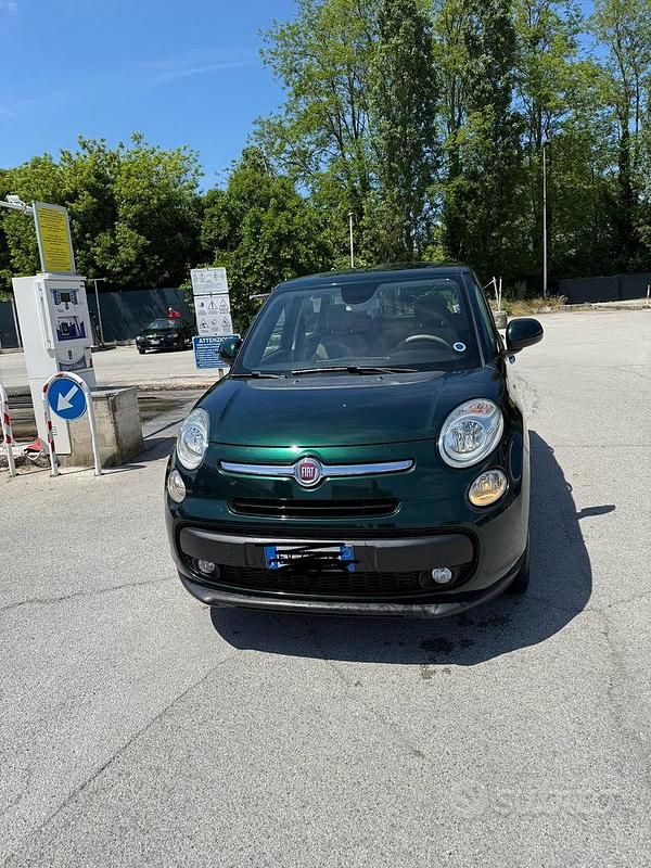 Usata Fiat 500L 85 CV (62 kW) 2014 Verde Monovolume