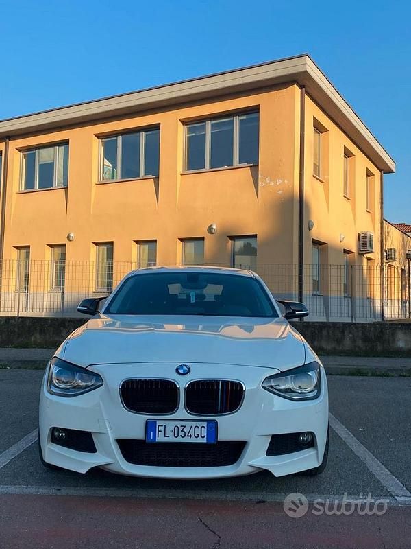 Usata BMW 116 2014 Bianco Utilitaria