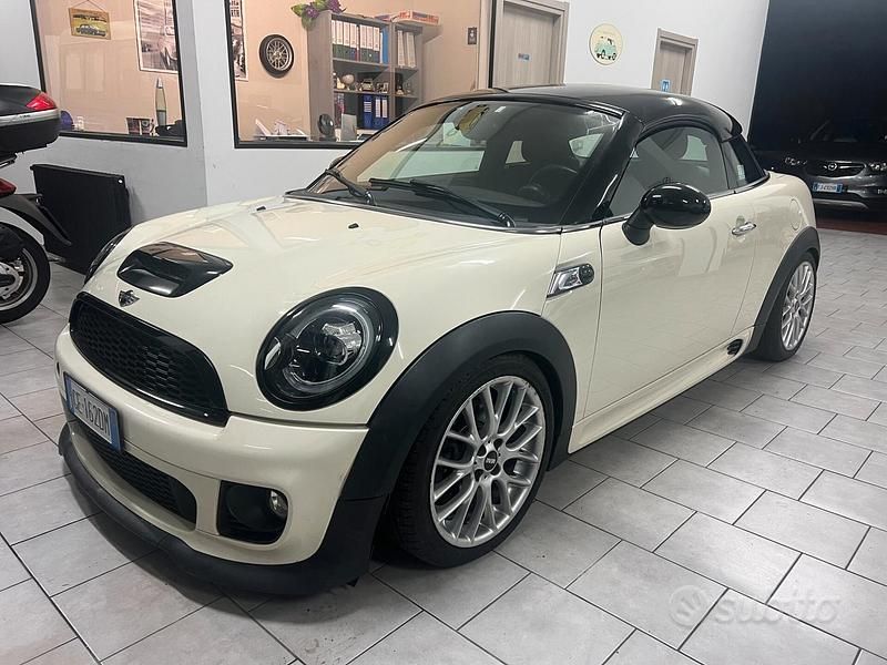 Beige Usata 2013 Mini Cooper SD Coupé Coupé | 7900 € (Buon prezzo) - Immagine 1/4