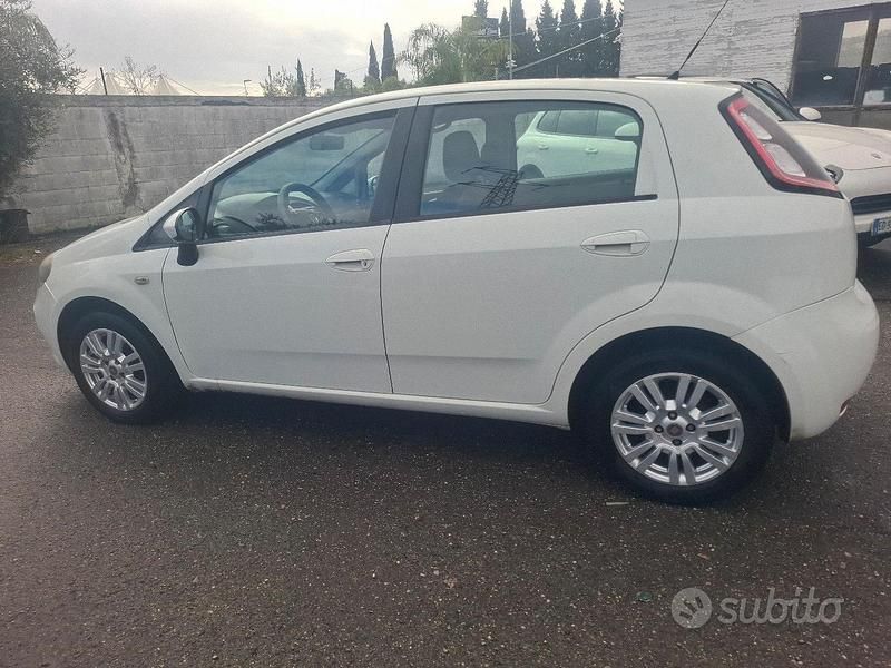 Usata Fiat Punto Evo Dynamic 77 CV (56 kW) 2012 Bianco Utilitaria