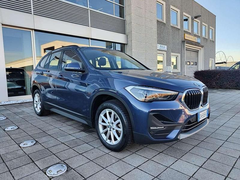 Usata BMW X1 150 CV (110 kW) 2021 Blu/azzurro SUV