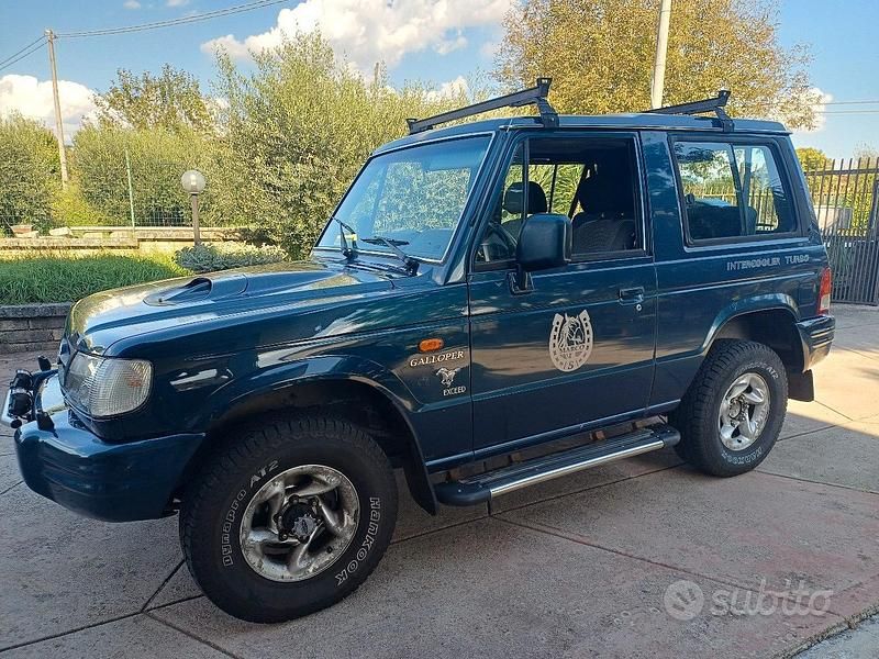 Usata Hyundai Galloper Comfort 100 CV (73 kW) 1999 Blu SUV