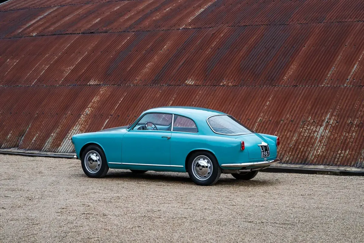 Usata Alfa Romeo Giulietta Sprint 65 CV (47 kW) 1955 Blu Coupé