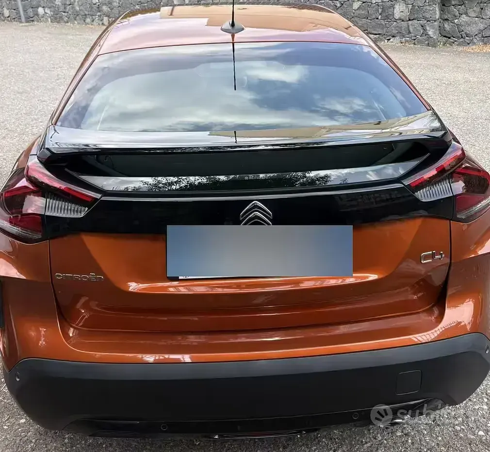 Usata Citroën C4 131 CV (96 kW) 2021 Arancione Berlina