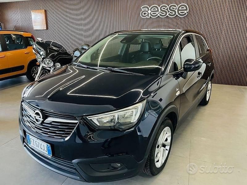 Usata Opel Crossland X Innovation 102 CV (75 kW) 2019 Nero SUV