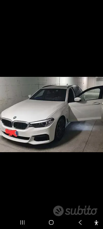 Usata BMW 525 M Sport 231 CV (169 kW) 2019 Bianco Station wagon