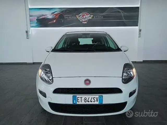 Usata Fiat Punto Evo Easy 77 CV (56 kW) 2013 Bianco Utilitaria