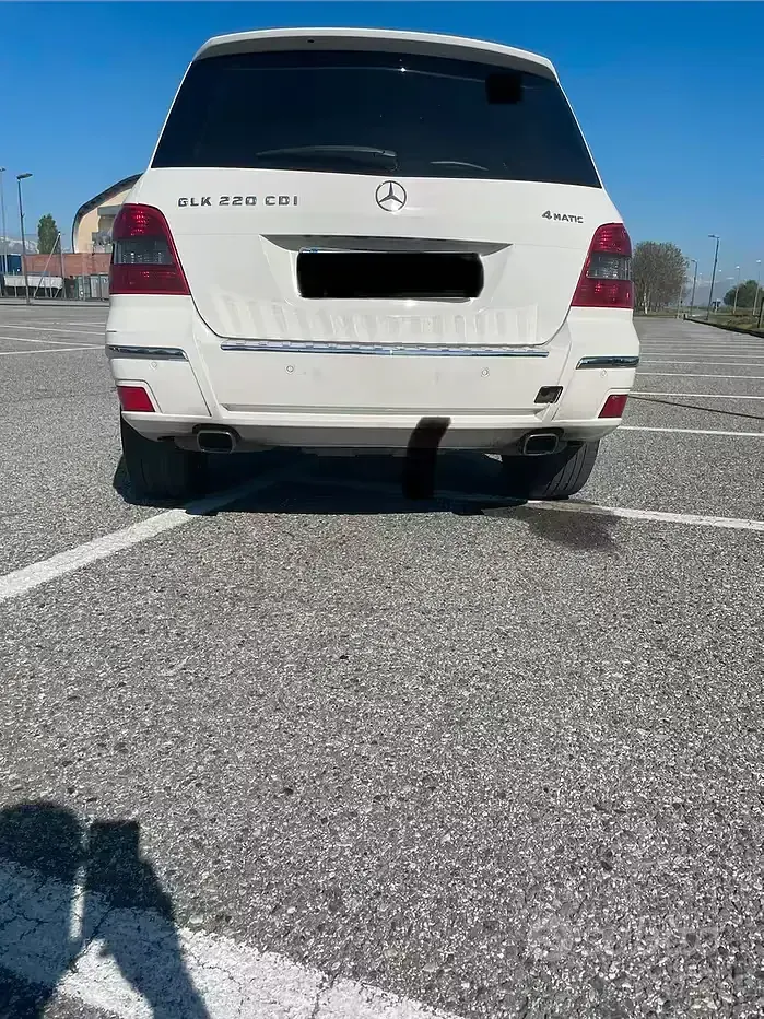 Usata Mercedes GLK220 170 CV (125 kW) 2012 Bianco SUV