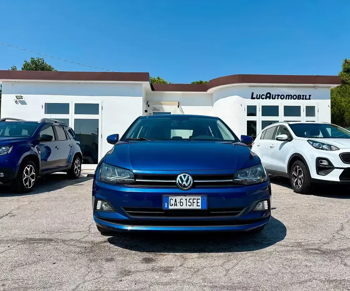 Usata VW Polo Comfortline 80 CV (58 kW) 2020 Bluazzurro Utilitaria