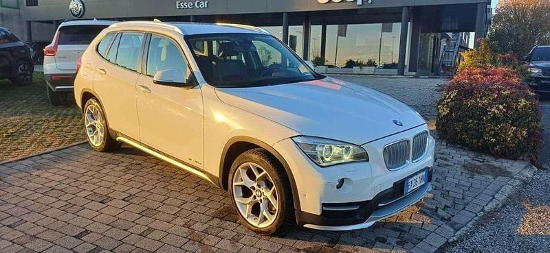Bianco Usata 2014 BMW X1 Sport Line SUV | 10.900 € (Buon prezzo) - Immagine 1/4