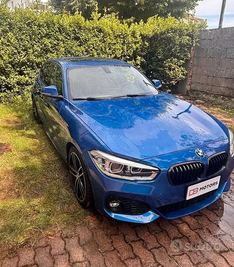 Usata BMW 118 M Sport 150 CV (110 kW) 2017 Bluazzurro Utilitaria