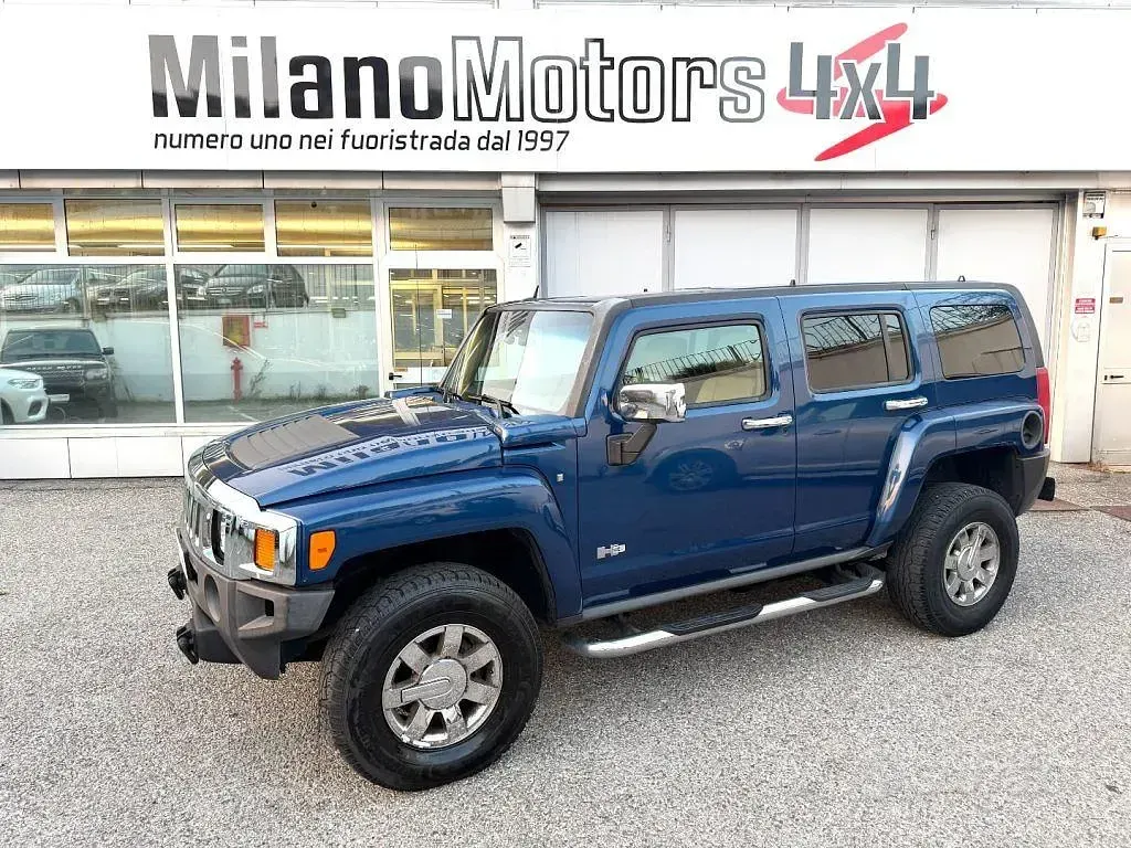Usata Hummer H3 223 CV (164 kW) 2006 Blu SUV