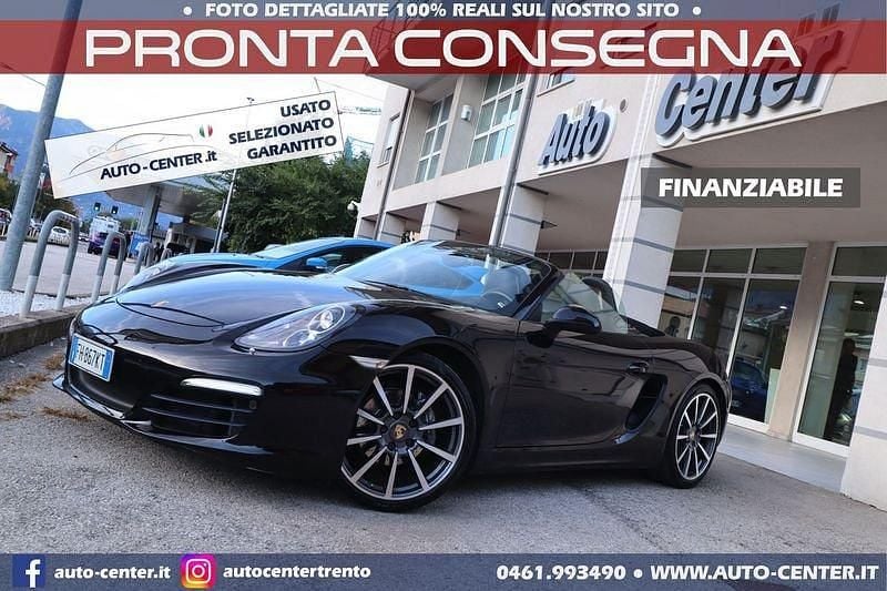 Nero Usata 2016 Porsche Boxster Black Edition Cabrio | 52.900 € (Buon prezzo) - Immagine 1/4