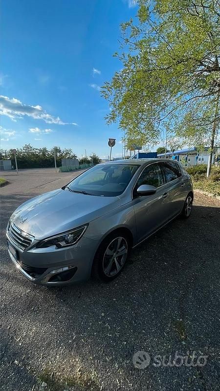 Usata Peugeot 308 Allure 120 CV (88 kW) 2015 Grigio Berlina