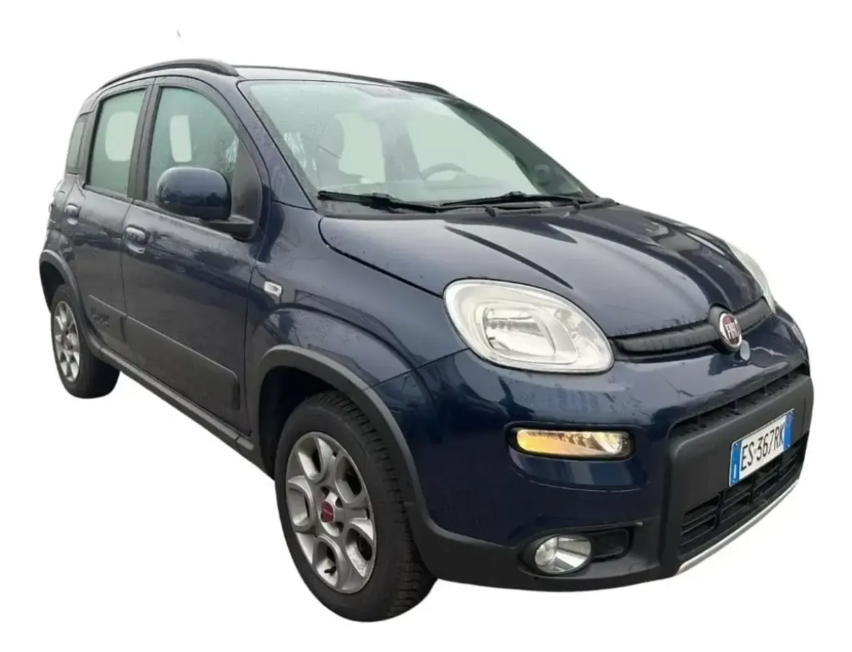 Usata Fiat Panda 4x4 S 75 CV (55 kW) 2013 Blu Utilitaria