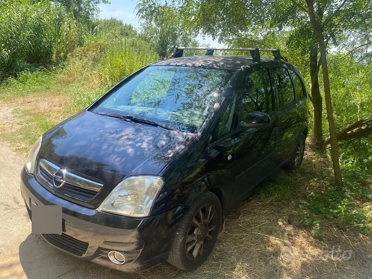 Usata Opel Meriva 75 CV (55 kW) 2007 Nero Monovolume