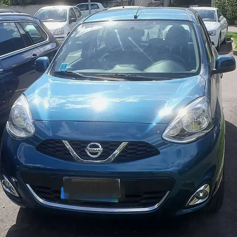 Usata Nissan Micra Tekna 80 CV (58 kW) 2014 Blu/azzurro Utilitaria