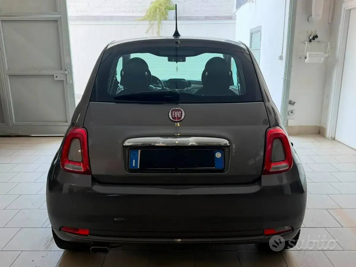 Usata Fiat 500 Lounge 69 CV (50 kW) 2019 Grigio Berlina