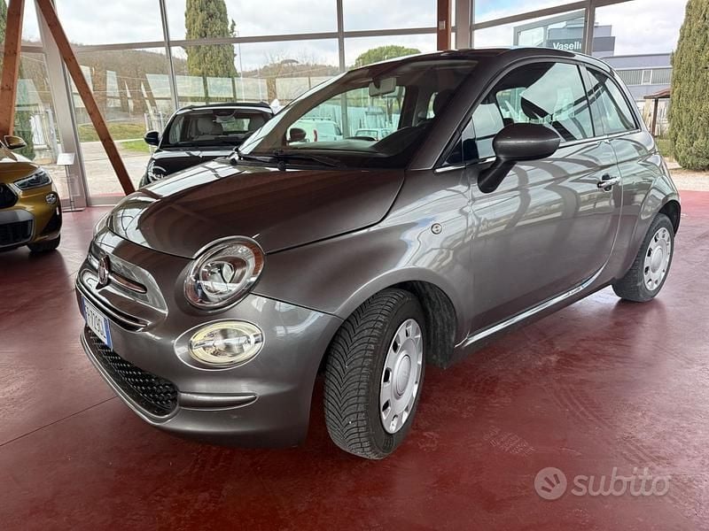 Usata Fiat 500 69 CV (50 kW) 2018 Grigio Berlina