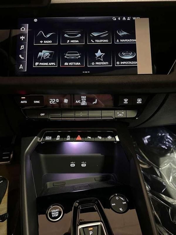 Nuova Audi A3 150 CV (110 kW) 2026 Nero Berlina