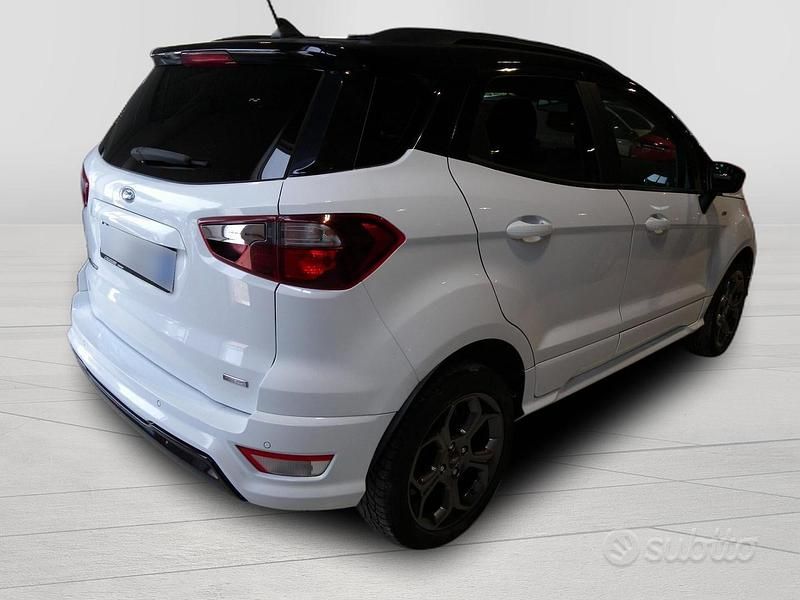 Usata Ford Ecosport ST-Line 100 CV (73 kW) 2019 Bianco SUV