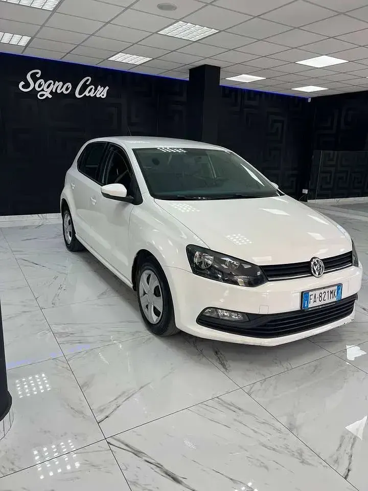 Usata VW Polo Comfortline 75 CV (55 kW) 2015 Bianco Berlina