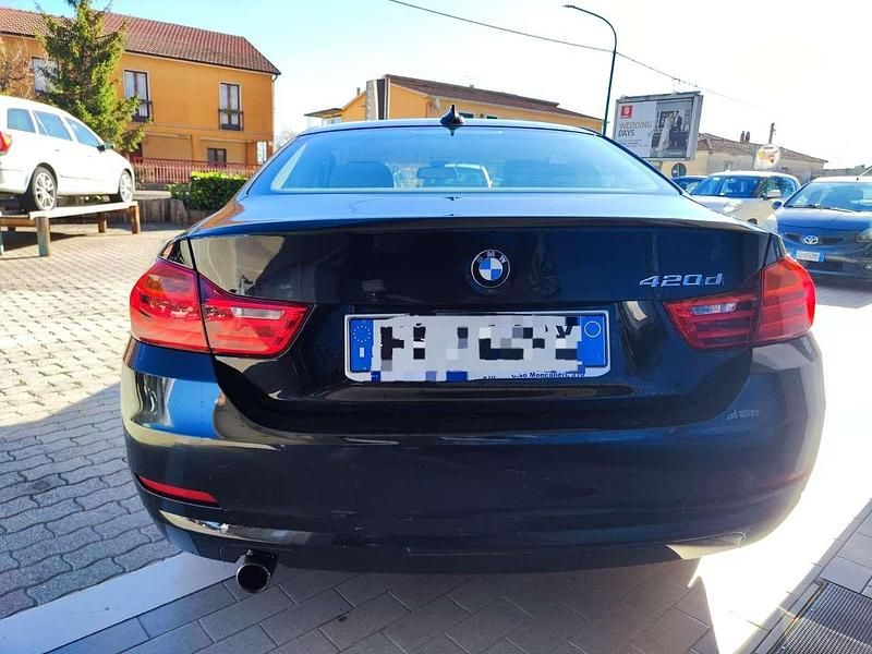 Usata BMW 420 184 CV (135 kW) 2015 Nero Coupé