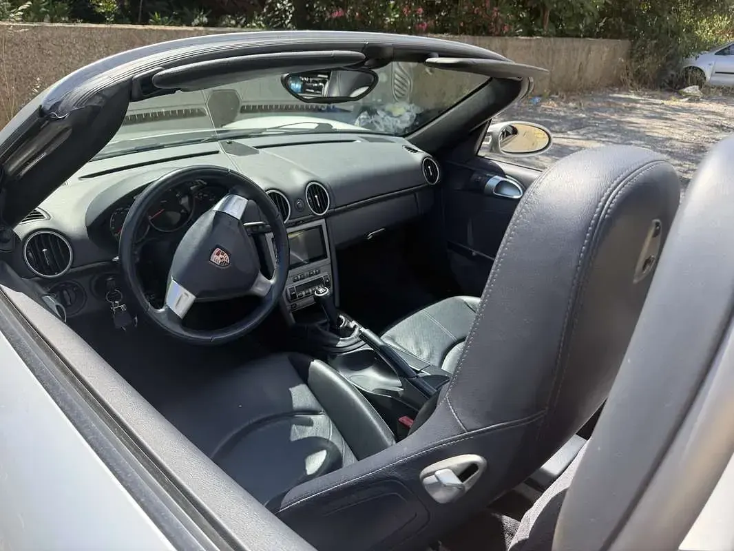 Usata Porsche Boxster 245 CV (180 kW) 2008 Grigio Cabrio