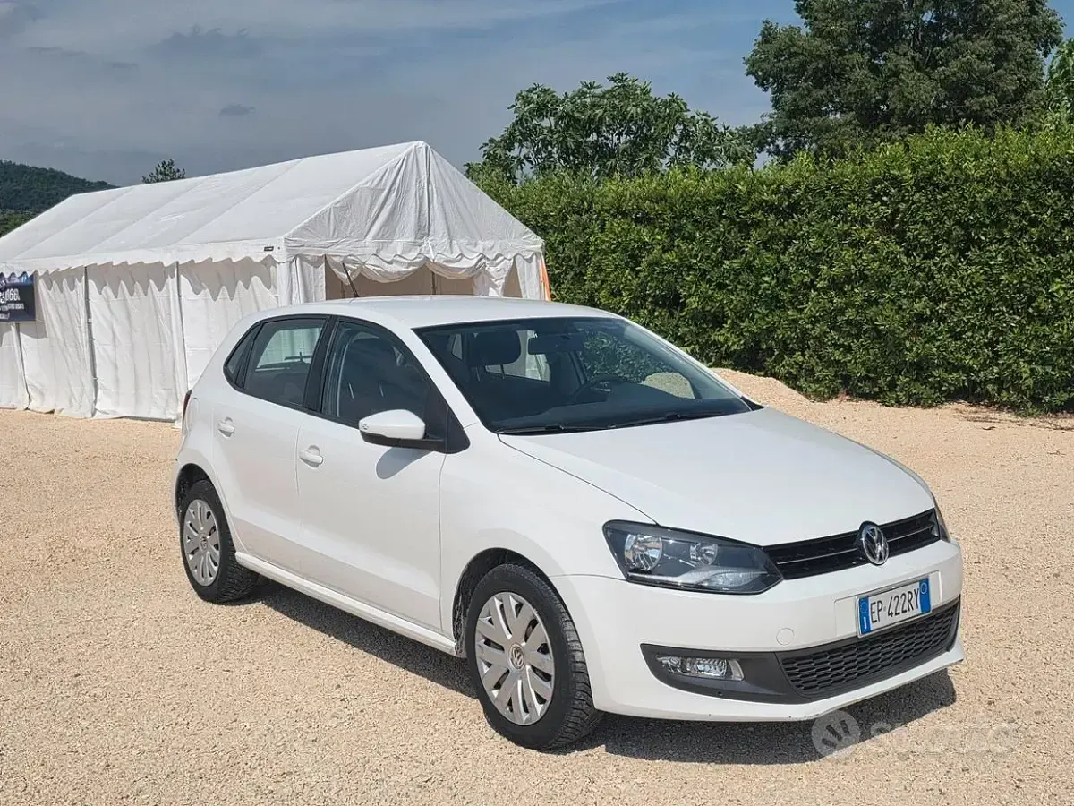 Usata VW Polo 69 CV (50 kW) 2012 Bianco Utilitaria