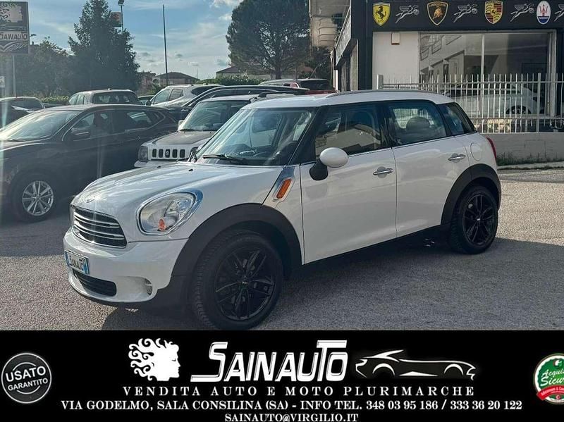 Bianco Usata 2014 Mini Cooper D Countryman SUV | 8990 € (Buon prezzo) - Immagine 1/4