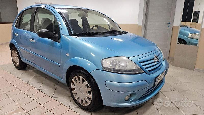 Usata Citroën C3 Exclusive 89 CV (65 kW) 2003 Blu Berlina