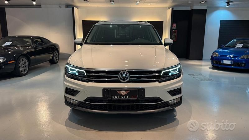 Usata VW Tiguan 150 CV (110 kW) 2018 Bianco SUV