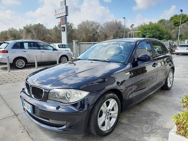 Usata BMW 120 Efficient Dynamics 2007 Nero Utilitaria