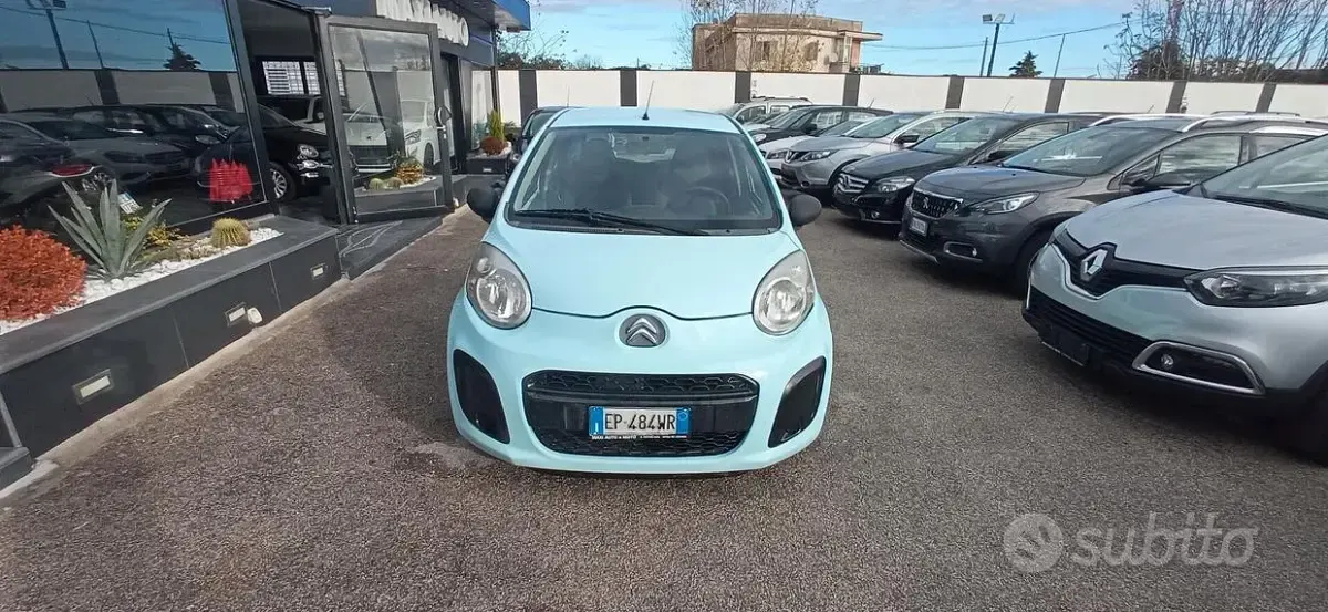 Usata Citroën C1 68 CV (50 kW) 2013 Blu Utilitaria
