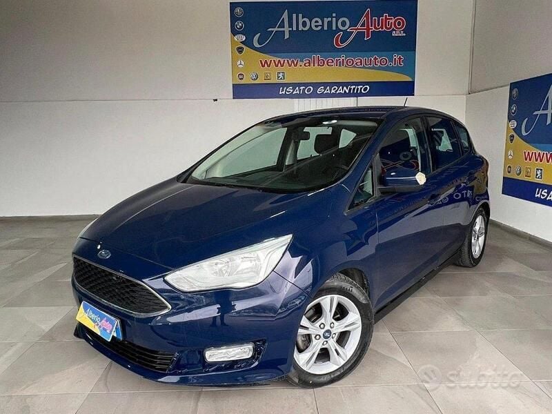 Blu/azzurro Usata 2017 Ford C-MAX Business Edition Monovolume | 10.490 € (Buon prezzo) - Immagine 1/4