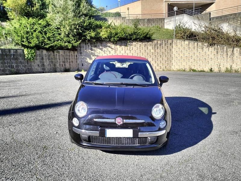 Usata Fiat 500 Lounge 69 CV (50 kW) 2015 Viola Cabrio