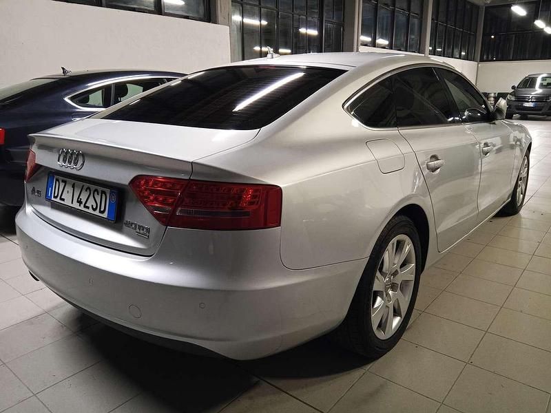 Usata Audi A5 Sportback Ambiente 170 CV (125 kW) 2010 Argento Utilitaria