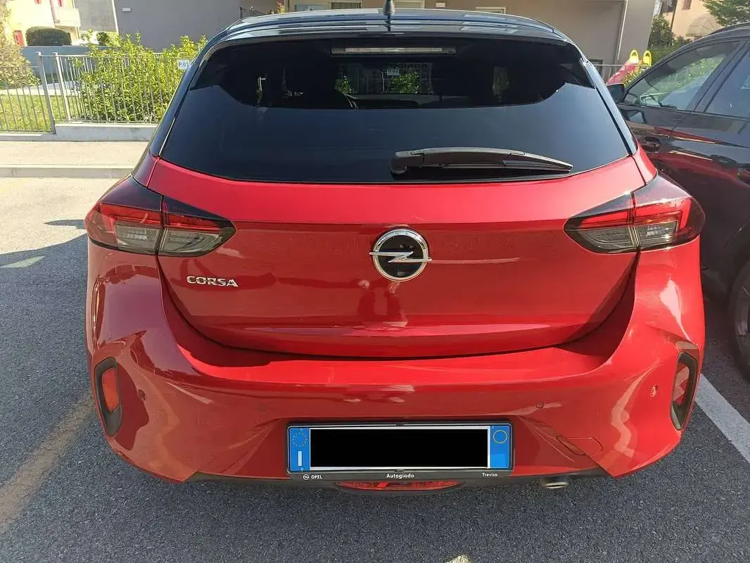 Usata Opel Corsa GS Line 101 CV (74 kW) 2020 Rosso Utilitaria