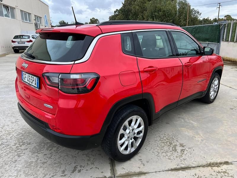 Usata Jeep Compass Longitude 130 CV (95 kW) 2021 Rosso SUV