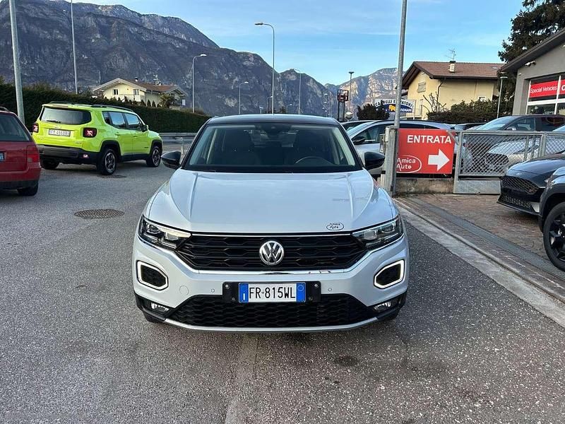 Usata VW T-Roc Style 150 CV (110 kW) 2018 Bianco SUV